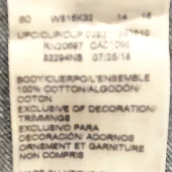 Men's Blue Denim DICKIES Carpenter OVERALLS - Picture 6 of 6